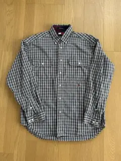TOMMY HILFIGER トミー　チェック柄 長袖シャツ Lサイズ