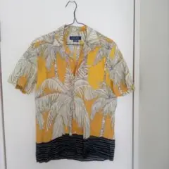 ZARA MAN パームツリー柄 半袖シャツ