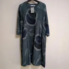 手描き染めチュニック ワンピース　インドネシア