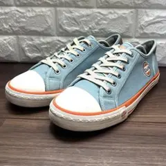 レア！ガルフ Gulf オイル ロゴ キャンバススニーカー サイズ27.0cm