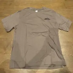 新品 リーボック Reebok メンズ・コットン半袖Tシャツ L ブラウン