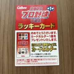 プロ野球チップス 第一弾　ラッキーカード　2025