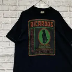 USA製90sヴィンテージTシャツ！シングルステッチ　ブラック半袖古着XL725