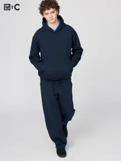 ユニクロC スウェットワイドパンツ