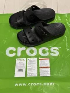 新品未使用！22cm. クロックス baya platform sandal