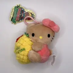 【新品】最後1点ハローキティ Hawaiiハワイぬいぐるみ　パイナップル