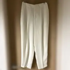 【美品】ADAM ET ROPE'　テーパードパンツ　アイボリー　 38