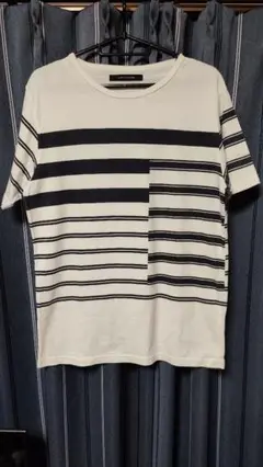 VENCEEXCHANGE　パッチワークボーダー　Tシャツ