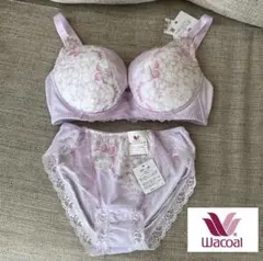 新品 WACOALワコール ブラショーツセット E75Lピンク ブラジャー