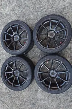 sky　CROSS SPEED RS9 18インチ9.5j+45 楽天市場】【18インチ 5H100 9.5J +45】ホイール 2本 グロス