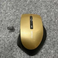 Buffalo ワイヤレスマウス BSMBW320 ゴールド