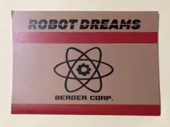 ロボット・ドリームズ◾️劇場パンフレット、アースウインド＆ファイヤー、サラ・バロン
