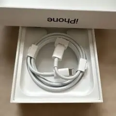 iPhone 正規品 充電器 ケーブル