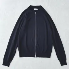 【美品】ジョンスメドレー　ビームスエフ　カーディガン　アウター　ノーカラー
