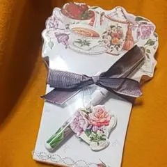 新品》TeaRoseCottage メモペンセット