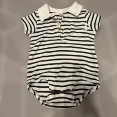 tete a tete ボーダー　ロンパース 80