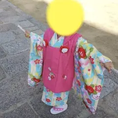 【小町kids】被布セット 七五三 3歳 女の子