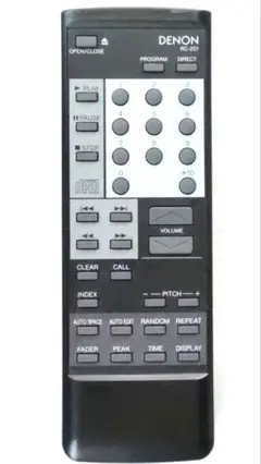 DENON DCD-1515ALG CDデッキ　CDプレーヤー　純正リモコン 2025年最新】dcd-1515の人気アイテム - メルカリ