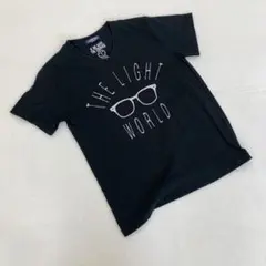 ⭐️ティーグラフィック⭐️　デザインTシャツ Ｖネック 古着系 下北沢
