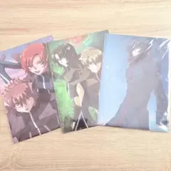 蒼穹のファフナー　ダブルポケットクリアファイル　3点　アニメイト限定