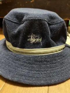 80s 初期 stussy パイル バケットハット 80s 初期 stussy パイル バケットハットΩ