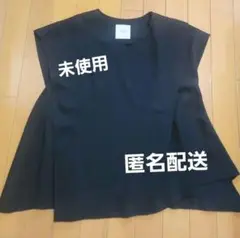 【未使用】RACEA デザインカットソーBLACK