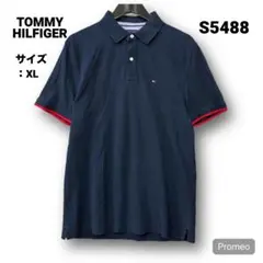 【即購入OK】TOMMY HILFIGER 半袖ポロシャツ サイズXL ブラック