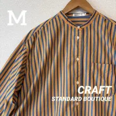 CRAFT STANDARD BOUTIQUEバンドカラーシャツ Multi M