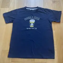 キッズ⭐️ロゴTシャツ⭐️ネイビー