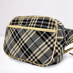 希少デザイン！2way バーバリーブルーレーベル　ウエストポーチ　ミニショルダー 2025年最新】BURBERRY BLUE LABEL ボディバッグ・ウエストポーチ