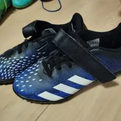 adidas トレーニングシューズ 220mm 青黒