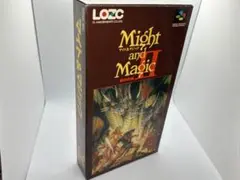 スーパーファミコン ソフト　マイト＆マジックbookⅡ 箱あり、説明書欠品