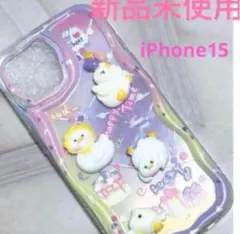 【新品　未使用】　iPhone スマホケース　ソフトケース　iPhone15