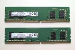 DDR4メモリ SAMSUNG 8GBx2枚 16GB【動作確認済】