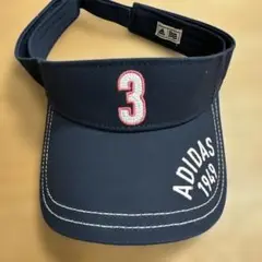 【美品】アディダス　ゴルフ　レディース　サンバイザー