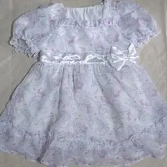 ☆美品☆プリンセス ワンピース 半袖 80cm