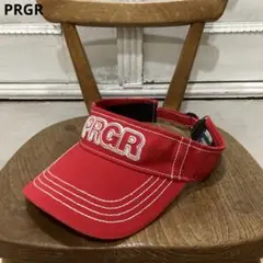 PRGR プロギア バイザー フリー レッド ゴルフ