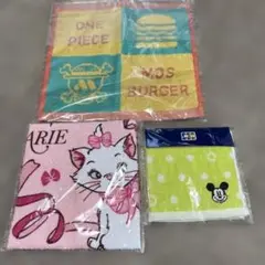 キャラクタータオル 3点セット