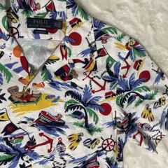新品未使用　タグ付き　ラルフローレン　ポロベア　アロハ　シャツ