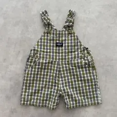 【 OSHKOSH 】 オシュコシュ オーバーオール チェック柄　95cm