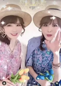 QVC☆アンドラブ♡HAPPYフラワーの楽々星人ワンピース(*ˊ˘ˋ*)ピンクM