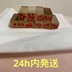 スケジュール ミニ スタンプ 8点セット はんこ 雑貨 ステーショナリー 手帳