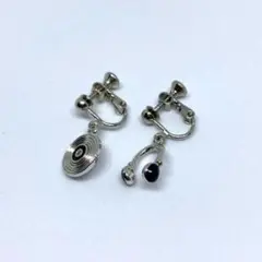 【新品・送料無料・即購入OK】レコード・ヘッドホンのイヤリング