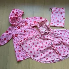 MIKIHOUSE ミキハウス　カッパ　ポンチョセット