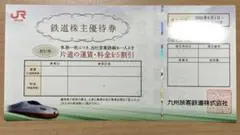 JR九州株主優待券