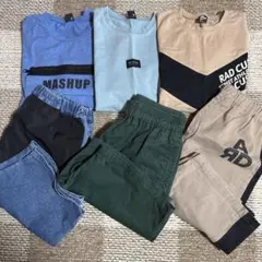 ☆ラッドカスタム☆まとめ売り╱半袖Tシャツ╱ハーフパンツ╱150cm～