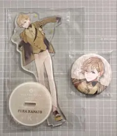 【にじさんじ 風楽奏斗】アクリルスタンド アクスタ 缶バッジ セット