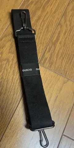 新品　未使用品　GUSCIO ブラック　ビジネスショルダーストラップ