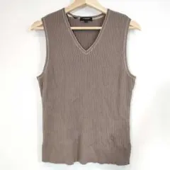 BURBERRY LONDON バーバリー ノースリーブ ニット 4 M 相当