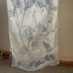 新品‼️中国シルク100% スカーフ　水色